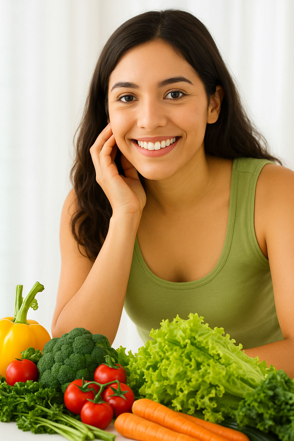 Smiling woman — Fertility Test