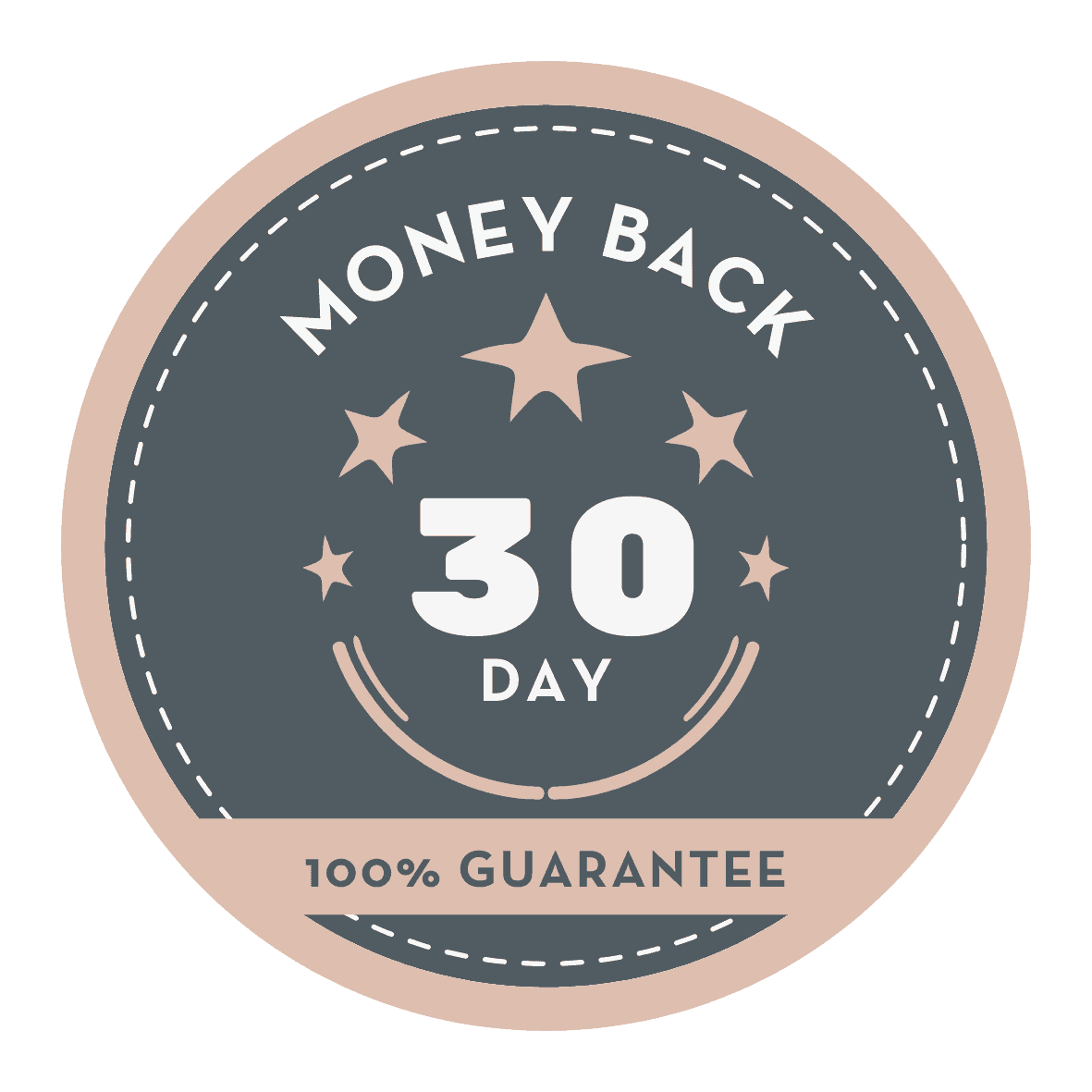 Money Back Guarantee Circle Sticker Money Back Guarantee Circle Sticker